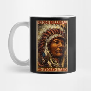 red indian native Mug